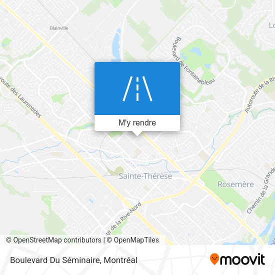 Boulevard Du Séminaire plan