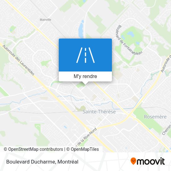 Boulevard Ducharme plan