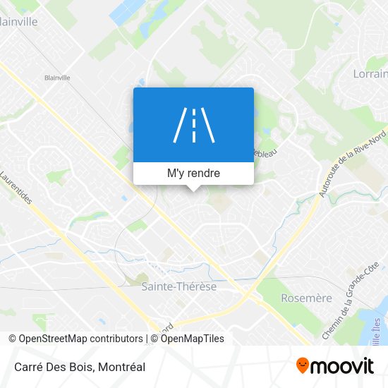 Carré Des Bois plan