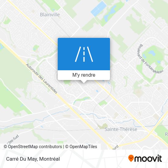 Carré Du May plan