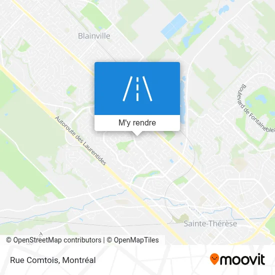 Rue Comtois plan