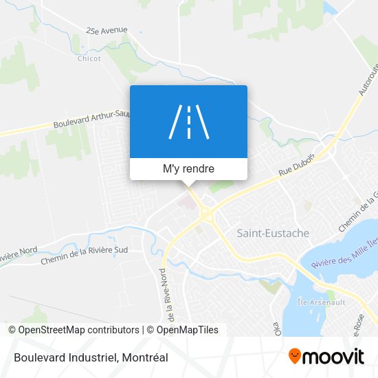 Boulevard Industriel plan