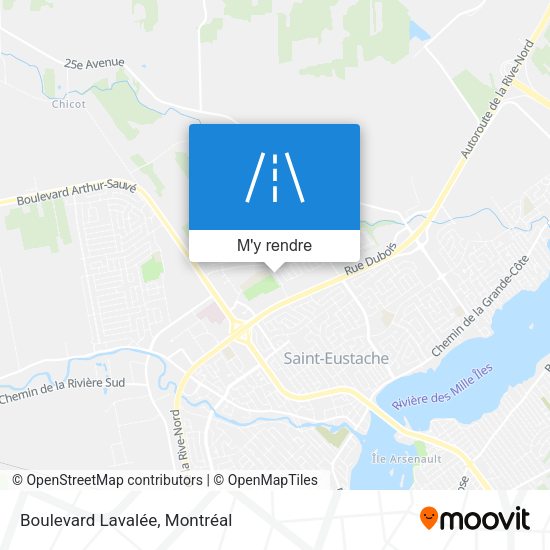 Boulevard Lavalée plan