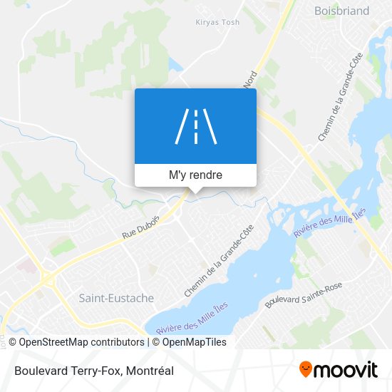 Boulevard Terry-Fox plan