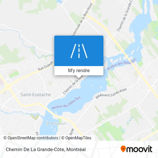 Chemin De La Grande-Côte plan