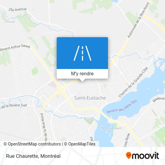 Rue Chaurette plan