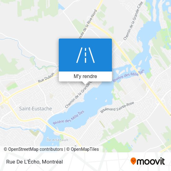 Rue De L'Écho plan