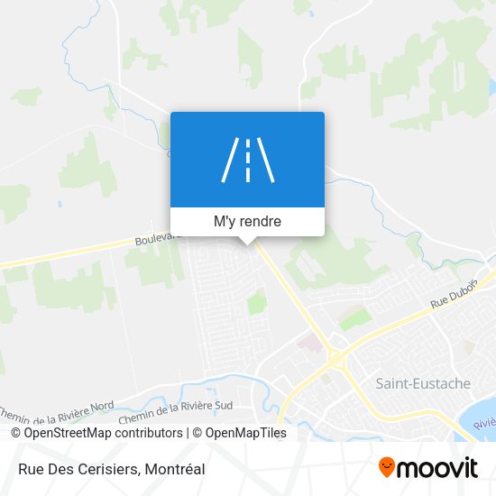 Rue Des Cerisiers plan