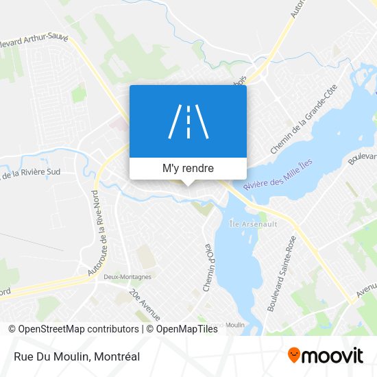 Rue Du Moulin plan