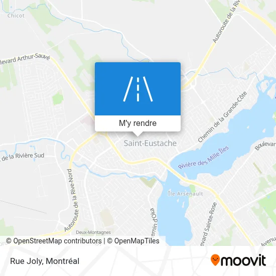 Rue Joly plan