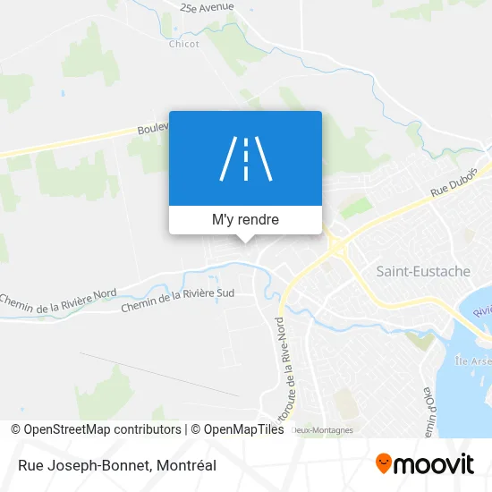 Rue Joseph-Bonnet plan