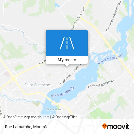 Rue Lamarche plan