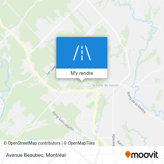 Avenue Beaubec plan