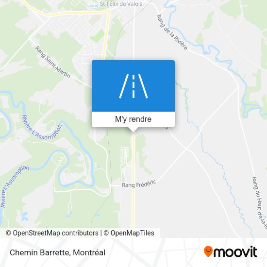 Chemin Barrette plan