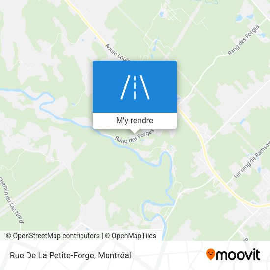 Rue De La Petite-Forge plan