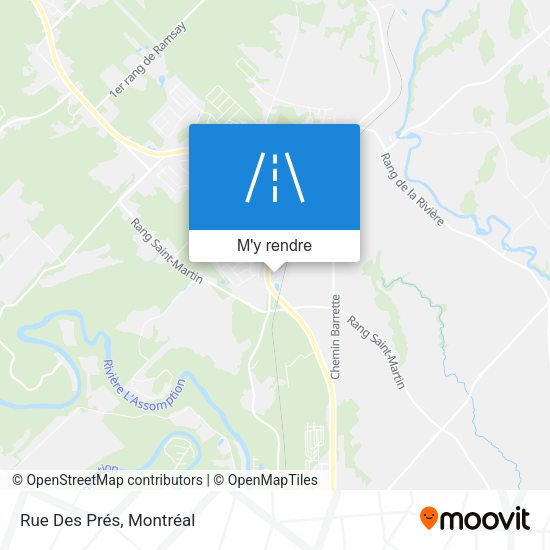 Rue Des Prés plan