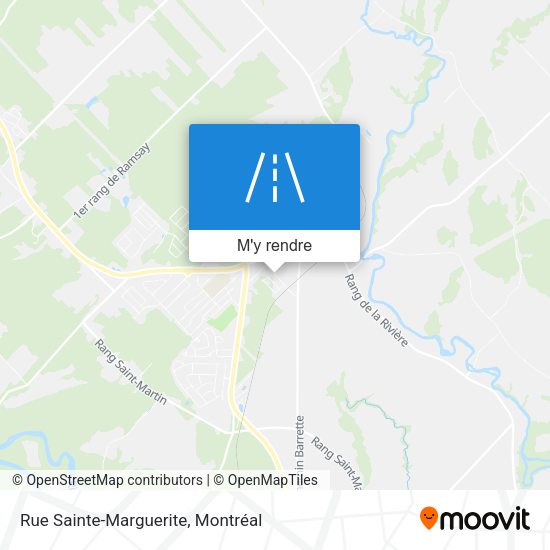 Rue Sainte-Marguerite plan