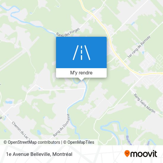 1e Avenue Belleville plan
