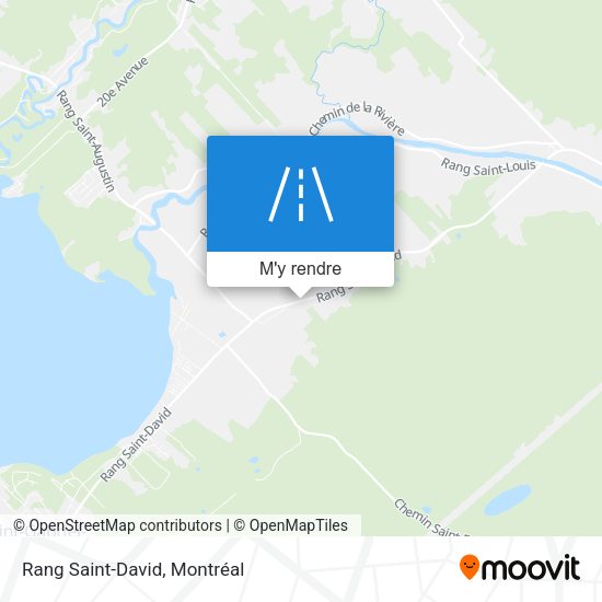 Rang Saint-David plan