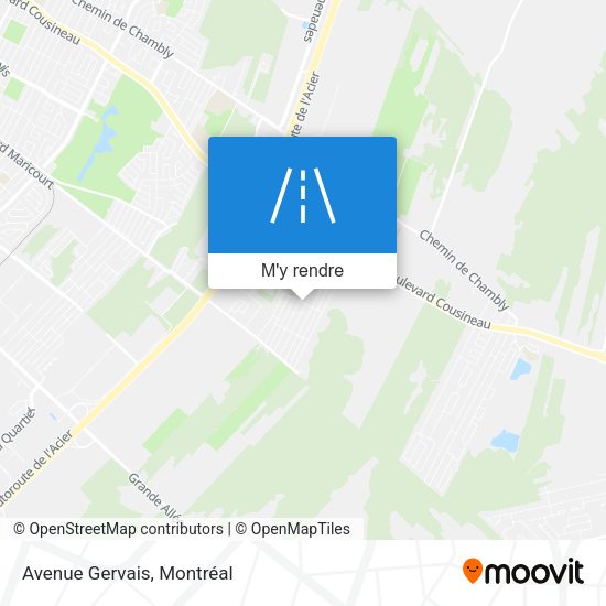Avenue Gervais plan