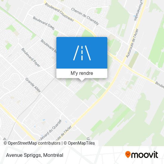 Avenue Spriggs plan