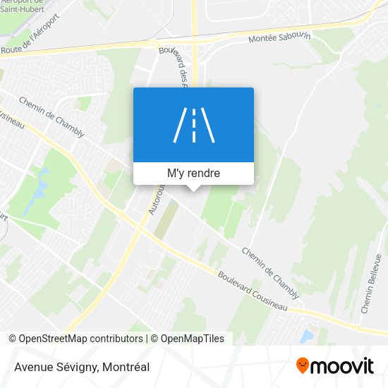 Avenue Sévigny plan