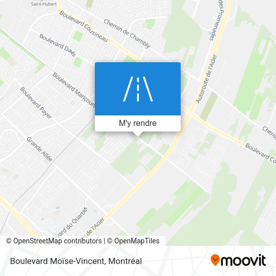 Boulevard Moïse-Vincent plan