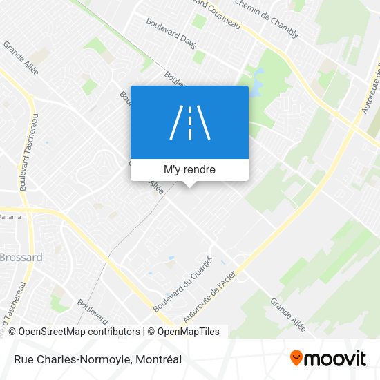 Rue Charles-Normoyle plan