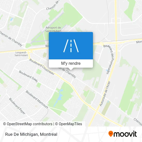 Rue De Michigan plan