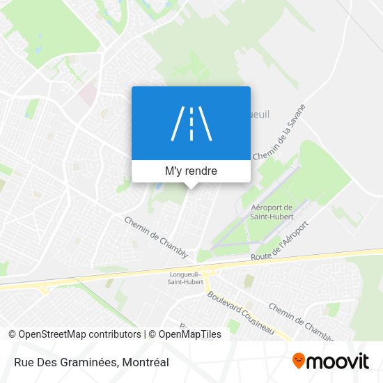 Rue Des Graminées plan
