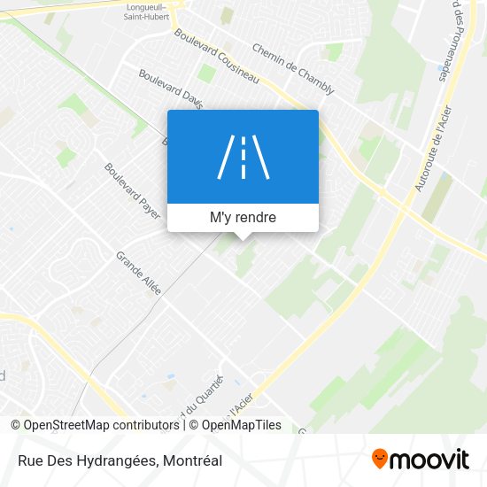 Rue Des Hydrangées plan