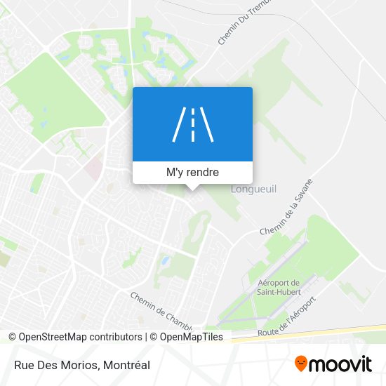Rue Des Morios plan