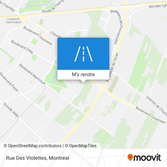 Rue Des Violettes plan