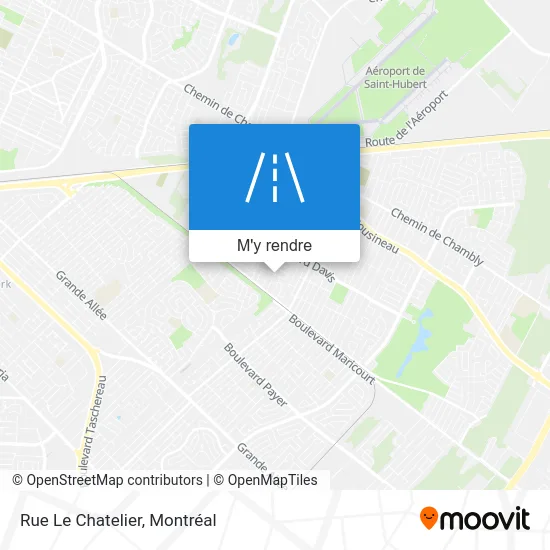 Rue Le Chatelier plan