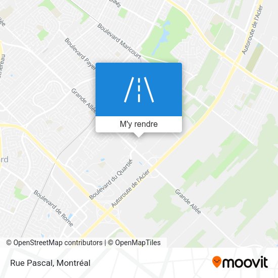 Rue Pascal plan