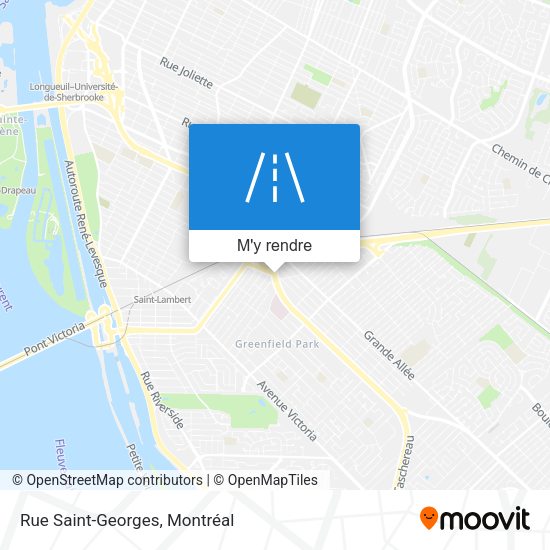 Rue Saint-Georges plan