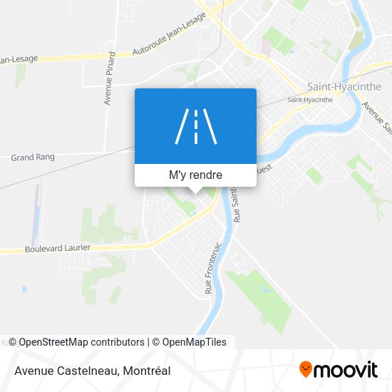 Avenue Castelneau plan