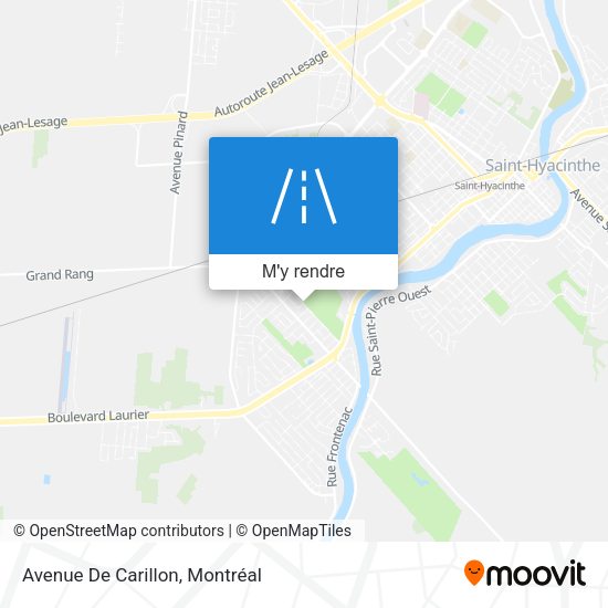 Avenue De Carillon plan