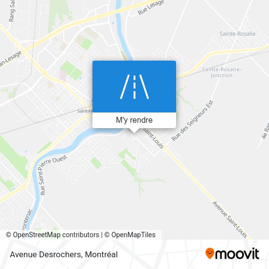 Avenue Desrochers plan