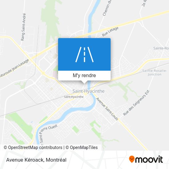 Avenue Kéroack plan
