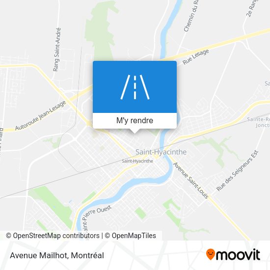 Avenue Mailhot plan
