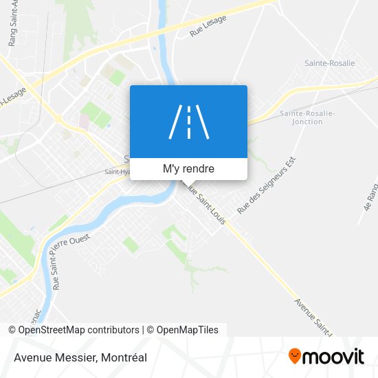 Avenue Messier plan