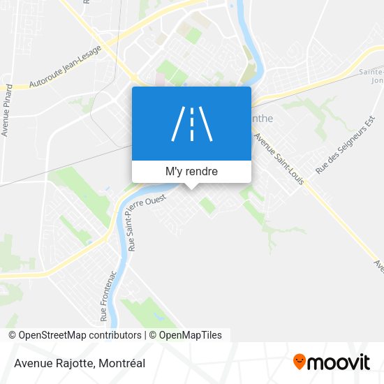 Avenue Rajotte plan