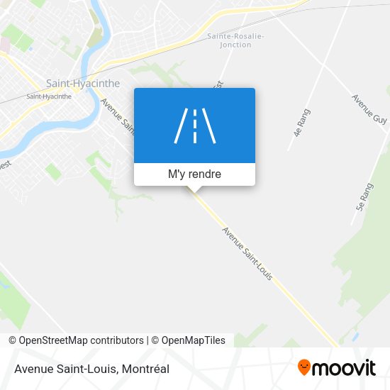 Avenue Saint-Louis plan