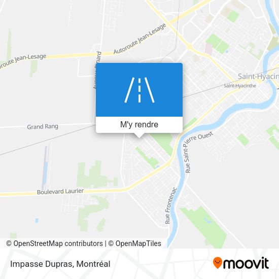Impasse Dupras plan