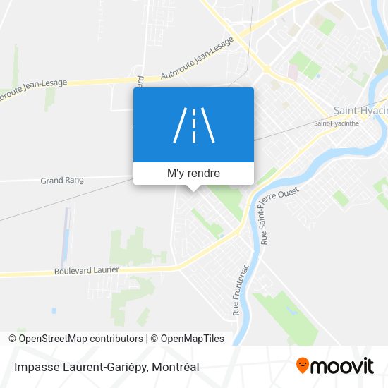 Impasse Laurent-Gariépy plan
