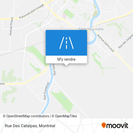 Rue Des Catalpas plan