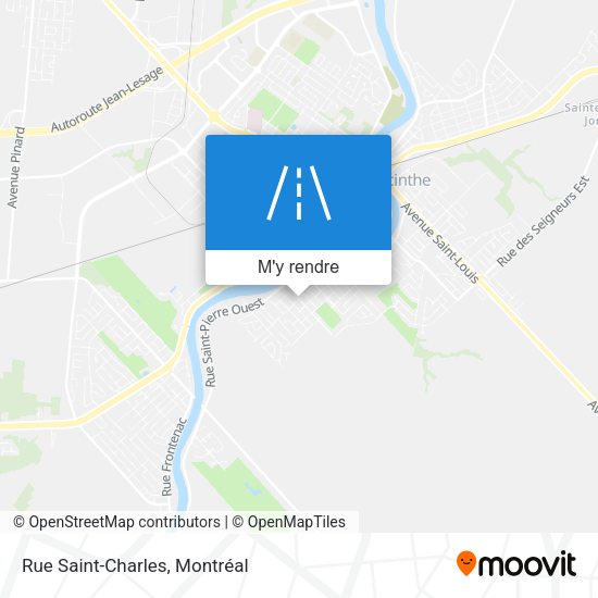 Rue Saint-Charles plan