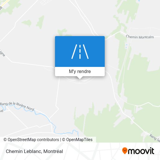 Chemin Leblanc plan