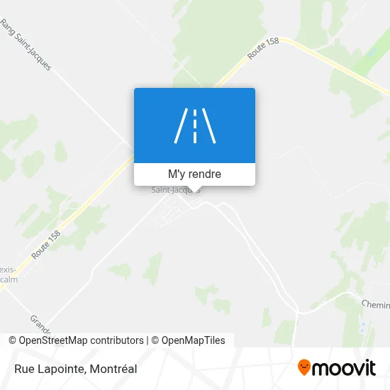 Rue Lapointe plan